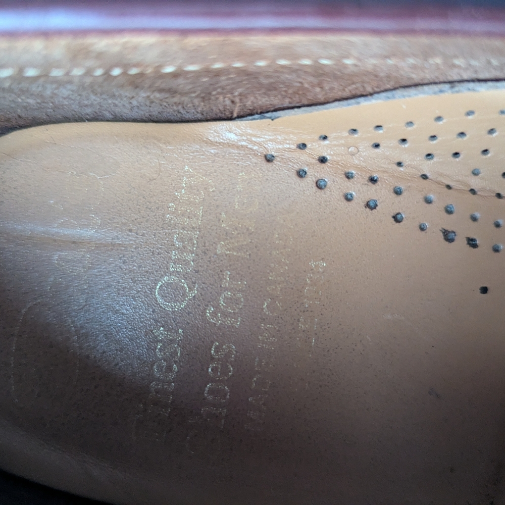 Dack's Brown Leather Tassel Loafers - Picture 4 of 4